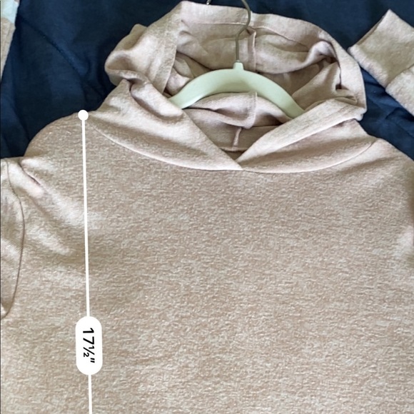 Flirtitude Active Top Pink and white cropped hoodie XS - Picture 9 of 10